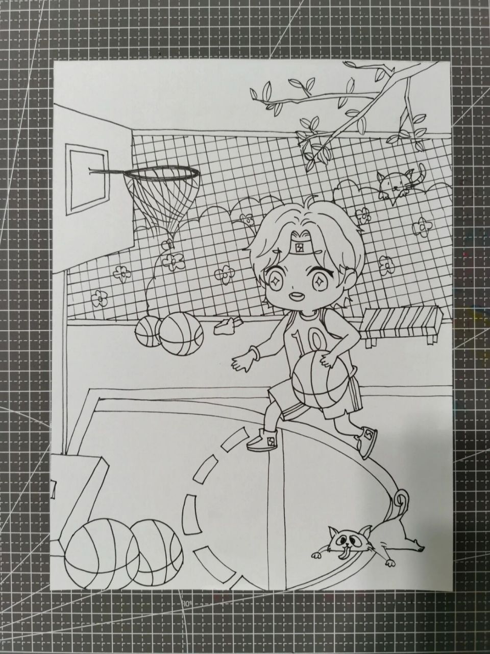 爱游戏体育：篮球主题的绘画创作作品展评选：用画笔描绘篮球的激情与活力的简单介绍